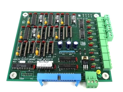 USED BAY CONTROLS 7010-14 ANALOG OUTPUT BOARD REV B 701014