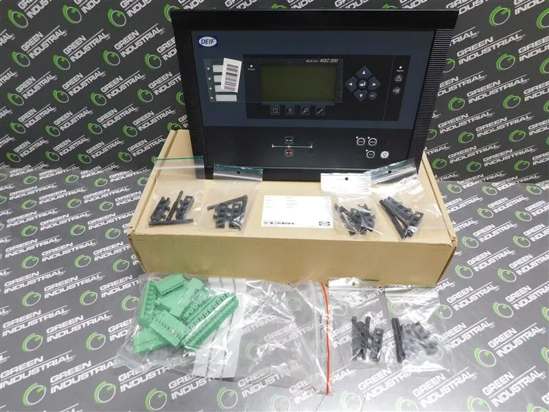 DEIF AGC 244 advanced Genset Controller 2912420010.25  Options -H2-N-I1 New