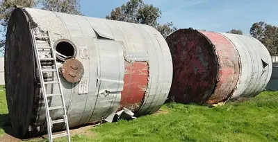Tank, 10,000 Gallon, Carbon Steel, Insulated - #S744882