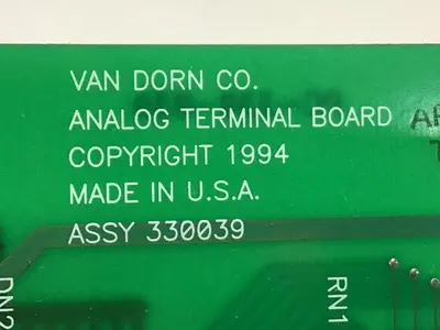 USED VAN DORN PC330-039