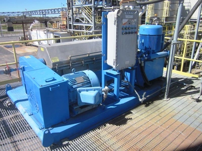 Hutchison-Hayes 5500 fully hydraulic XP oilfield skid, 316SS.