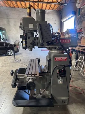 2022 WEBB Champ 5VK-HC-XL-3X Mills, Knee Type | N & R Machine Sales (4)