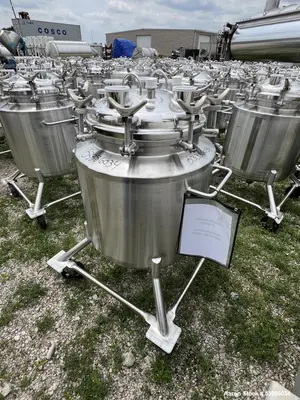 High-Capacity Stainless Steel Jacketed Tank – Used. Made by Precision Stainless