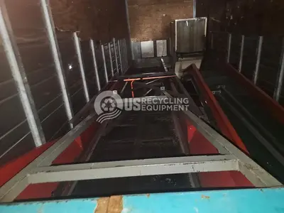 Used DASU 48 INCH X 23 FOOT CLEATED INFEED CONVEYOR Conveyors Tennessee US | US Recycling Equipment #1418406