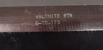USED VALENITE 9T9 G-TB-175