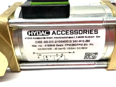 New | in-Stock Hydac Coaxial Valve Direct Acting 4192549 Pump & Valve Parts Michigan US | Maverick Industrial Sales #1468105