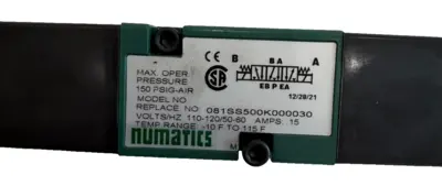 NEW NUMATICS 081SS500K000030 SOLENOID VALVE
