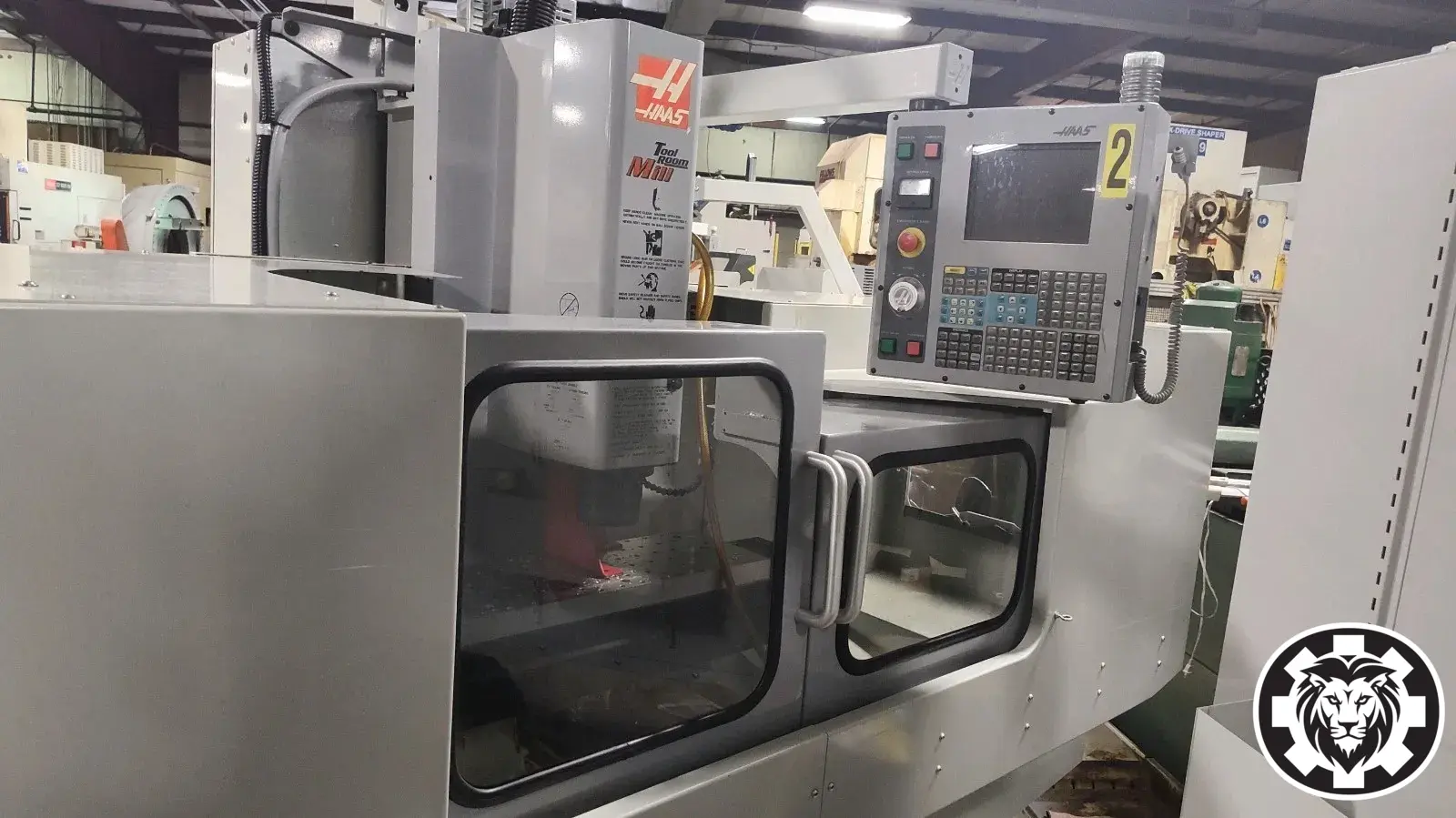 Haas TM-1 Toolroom Mill w/Haas CNC Control, 2005 – Fully Enclosed, CT40, Coolant