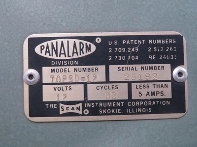Used PANALARM _UNKNOWN_ CNC & N/C Controls | OCO Industrial #1625349