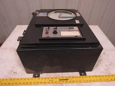 Cambridge/Partlow 5035 Furnace Temp Recording  W/Carbon Index Meter Data Logger