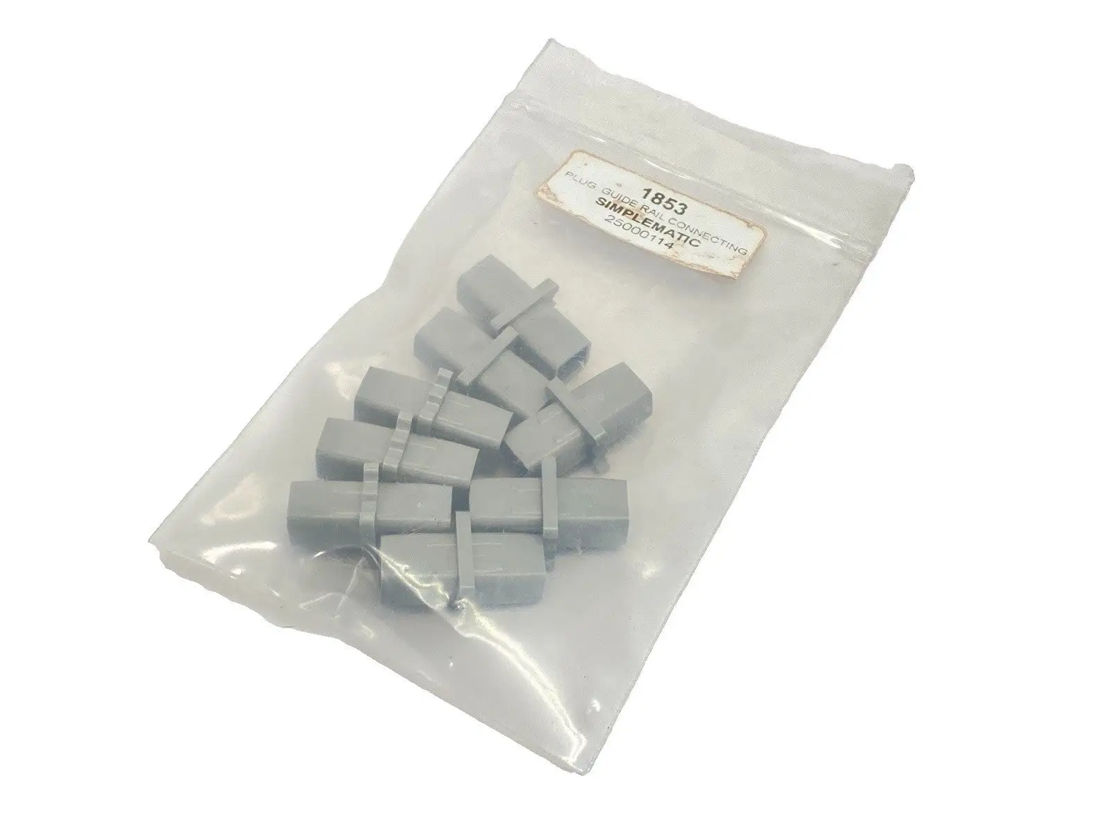 New | in-Stock Simplimatic Guide Rail Connecting Plug LOT OF 8 Conveyor Parts Michigan US | Maverick Industrial Sales #1395306