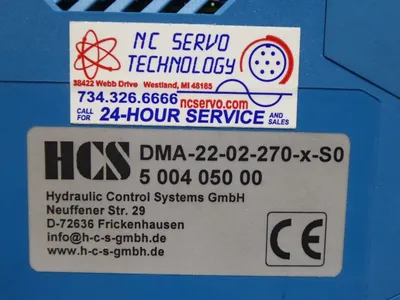Hydraulic Control Systems DMA-22-02-270-x-S0 Digital Amplifier Module Used