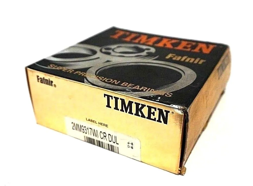 NEW SET TIMKEN 2MM9317WI CR DUL SUPER PRECISION BEARINGS 2MM9317WICRDUL