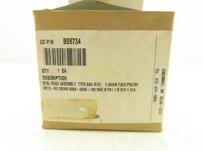 John Crane 58U O-Ring Spring Pusher Seal 2.362" Shaft Seal 60mm B96734