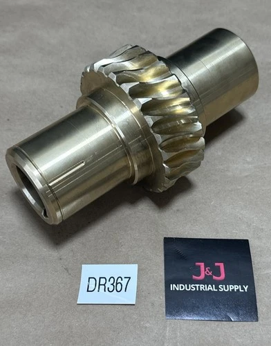 NEW NO BRANDING- Worm Gear Shaft For Pump/Worm Gearbox Brass || WARRANTY 🇺🇸