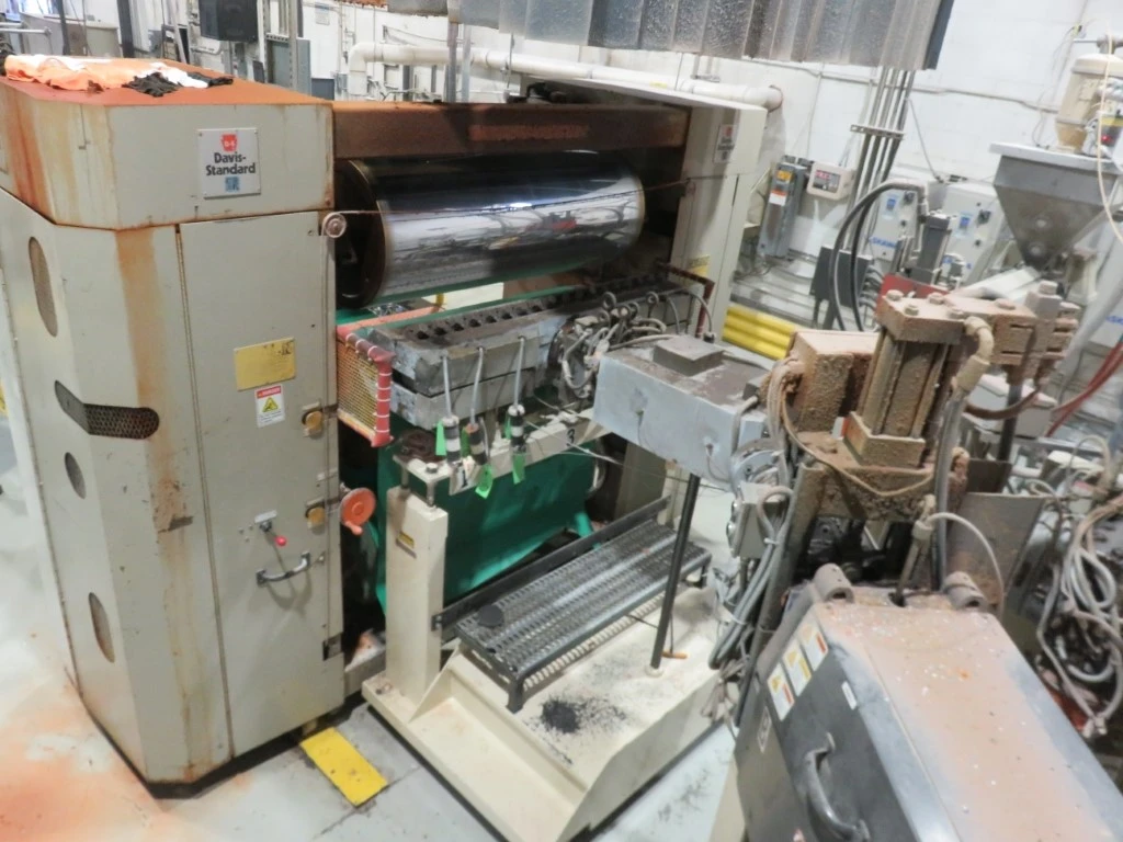 54" Wide Davis Standard 3-Layer Sheet Extrusion Line