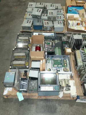 4 PALLETS OF ASSORTED AUTOMATION AND CONTROLS