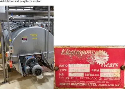 Lactic Acid Casein Process Plant