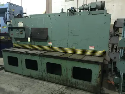 1981 ALLSTEEL 1/4”X10’ Shears, Power Squaring (In) | Westbrook Engineering (2)