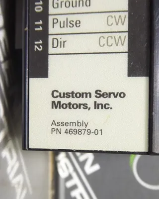 CSM Inc. Motion Plus 469879-01 Dual Stepper Encoder Module XDC Controller Used