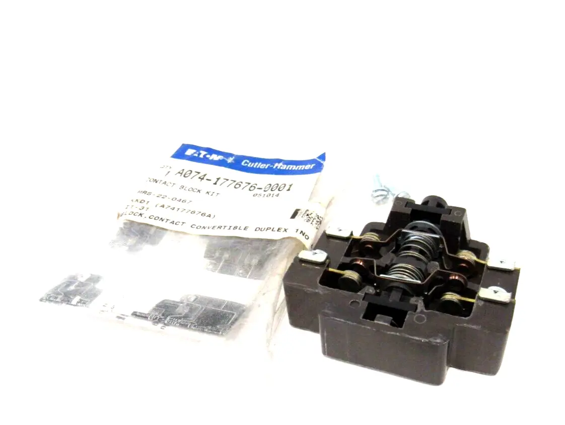 NEW EATON CUTLER HAMMER A074-177676-0001 CONTACT BLOCK KKD-1 A0741776760001