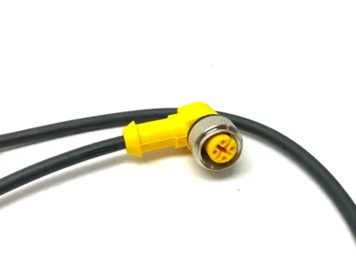 New | in-Stock Turck Double Ended Corset M12 Rt Angle to M8 Cable & Wire Michigan US | Maverick Industrial Sales #1468009