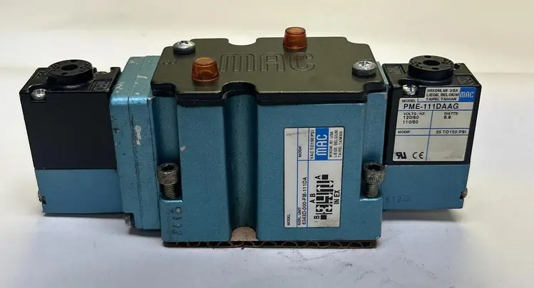 Used MAC VALVES 6343D-000-PM-111DA Solenoid Valves | Surplus Asset Holdings #1204226