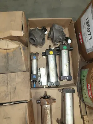 3 PALLETS OF ASSORTED VALVE AND REPLACEMENT PARTS