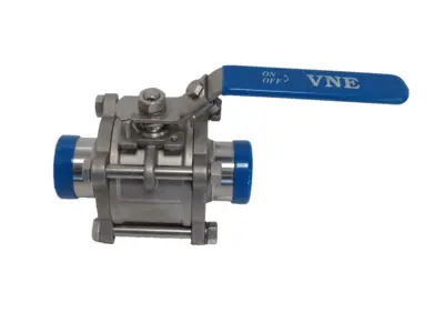 NEW VNE 2" SANITARY BALL VALVE 2"-316