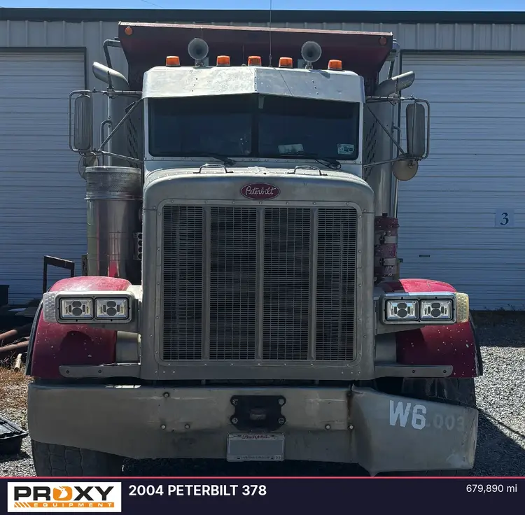 Used 2004 PETERBILT 378 Dump trucks Louisiana US | Proxy Equipment #1388910