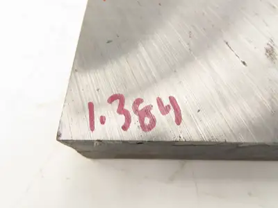 Carbon Steel Flat Ground Stock 1-3/8" x 12-5/8" x 21-3/4"  105Lbs
