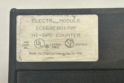 USED GE FANUC IC660EBD120F