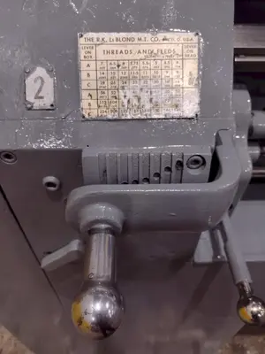 15" X 30" LEBLOND MODEL #8C REGAL ENGINE LATHE WITH TAPER: YOBRO #24816