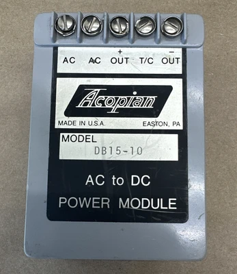 USED Acopian DB15-10