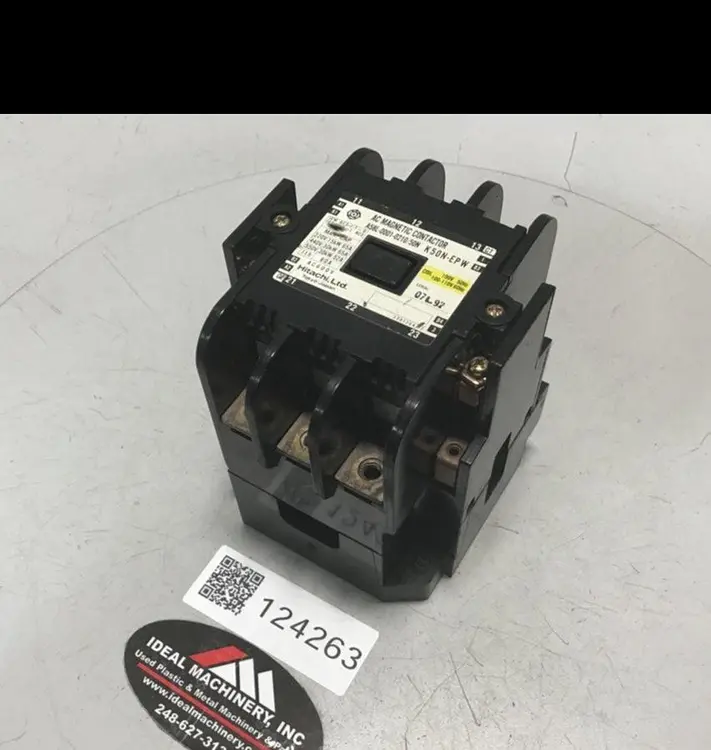 Used HITACHI K50N-EPW PLC Contactors Michigan US | Ideal Machinery #1318629
