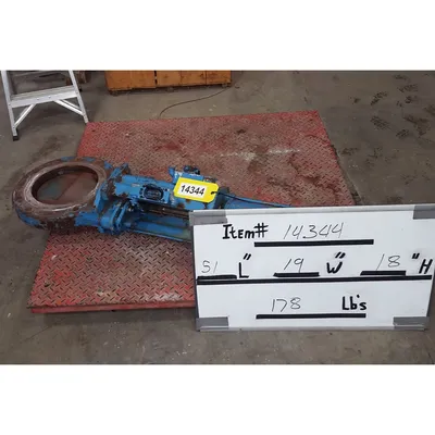 Used 10" Dezurik Knife Gate Valve
