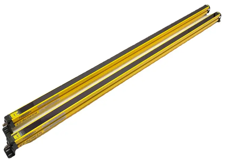 Used BANNER ENGINEERING EZ-SCREEN TYPE 4 SAFETY LIGHT CURTAIN PAIR 72386 Light Curtains & Grids | Maverick Industrial Sales #1099507