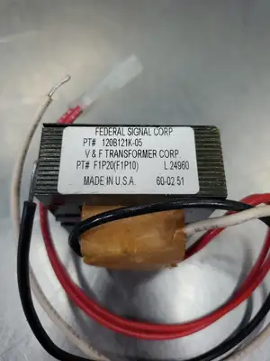 Federal Signal 120B121K-05 Transformer, F1P20(F1P10) 4E-33