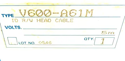 NEW OMRON V600-A61M INTERFACE CABLE 5M V600A61M