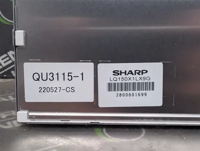 Sharp LQ150X1LX9G a-Si TFT LCD Screen Assembly 15.0" 1024x768 XGA Used