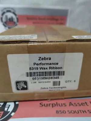 New | in-Stock ZEBRA 5319 Misc Electrical & Power Parts Ohio US | Surplus Asset Holdings #1236053