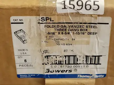 NEW THOMAS & BETTS 703-SPL