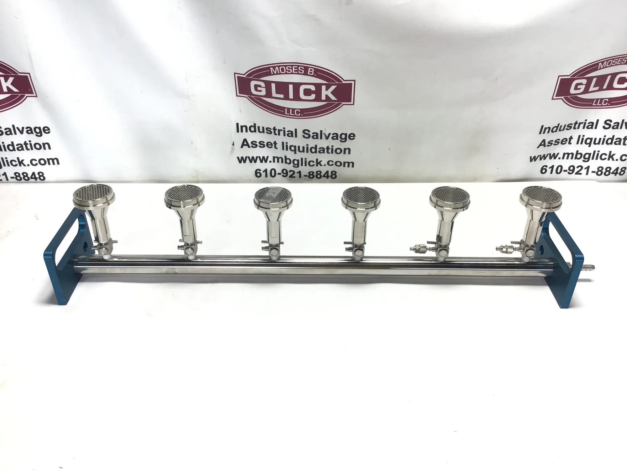 Multi-Place Vacuum Filtration Manifold Stainless Steel