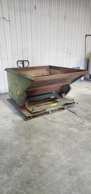 Dump dumping Hopper for forklift Spent Grain mash
