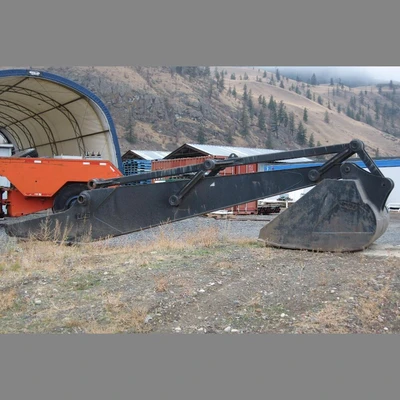 Excavator Stick and 66in Wide Bucket