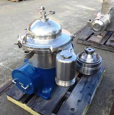 Westfalia SAMR 3036 clarifier centrifuge, 316SS.