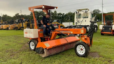 Used 2022 LAYMOR SM300 Mechanical Sweepers Florida US | Intrac Machinery #1568783