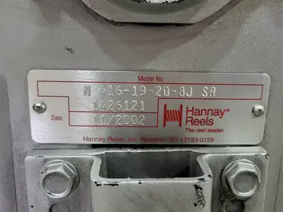 USED HANNAY REELS N416-19-20-8J