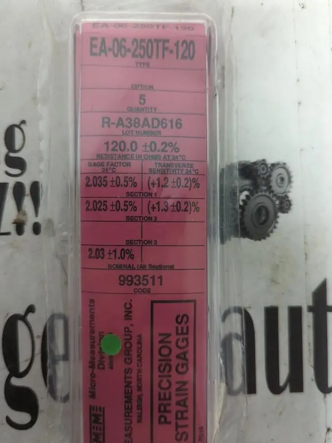 New | in-Stock MICRO-MEASUREMENTS EA-06-250TF-120 Transducers | Surplus Asset Holdings #1226606