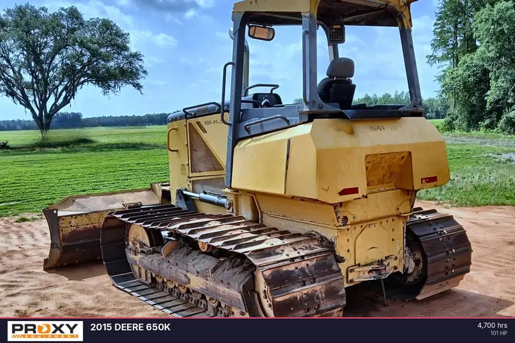 Used 2015 DEERE 650K Bulldozers Florida US | Proxy Equipment #1377964